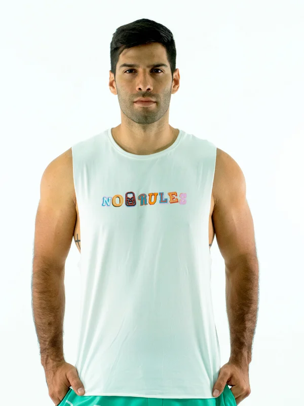 Today's Special Men's Sleeveless Tank top- White