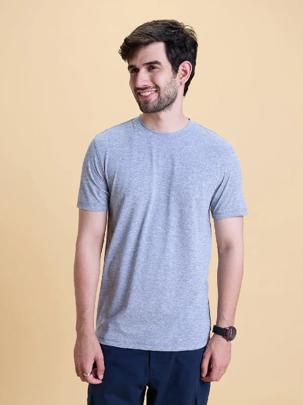 Weekend Bargains Just for You Core Active Tee- Regular Fit melanges