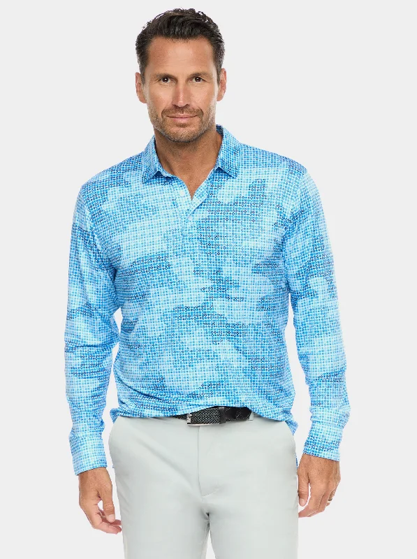 Seasonal Clearance DECLAN LONG SLEEVE POLO