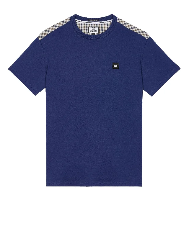 Epic Deals Diaz T-Shirt Bright Navy/Mid House Check