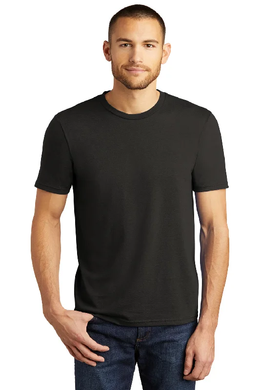 Final Clearance District Mens Perfect Tri Short Sleeve Crewneck T-Shirt - Black