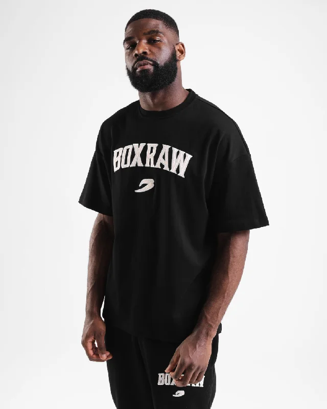 Weekend Deal East Street Oversized T-Shirt - Black