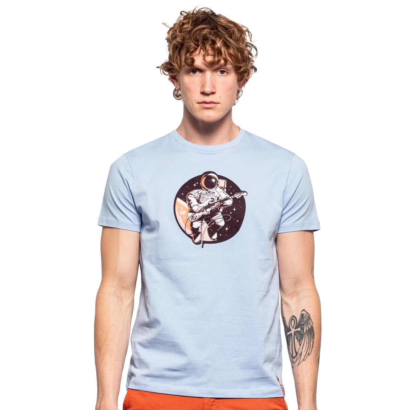 Deal of the Day Eight X Space Rock graphic t-shirt blue