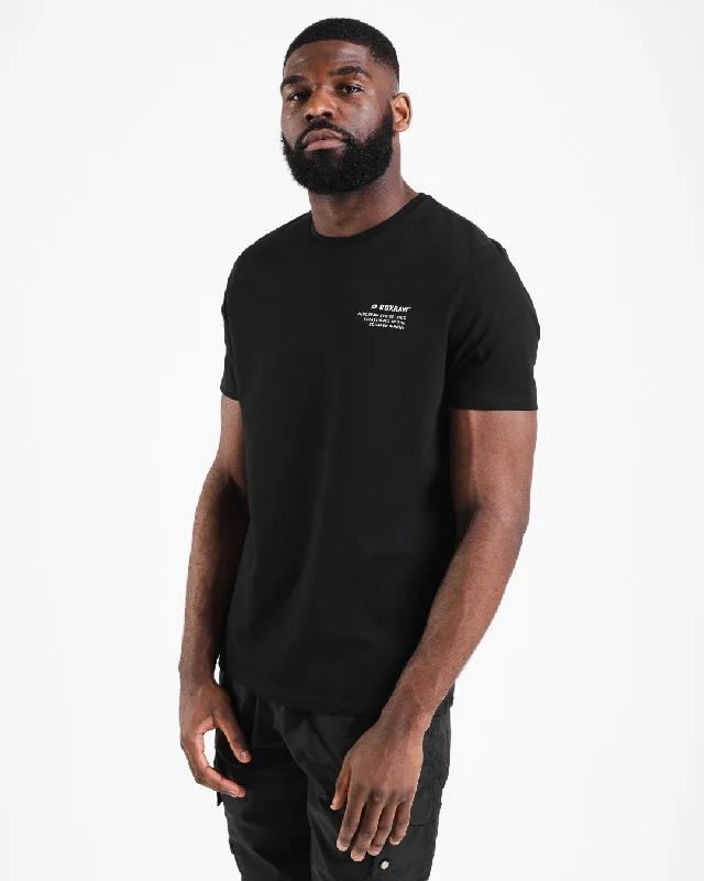 Weekend Discounts to Grab Established T-Shirt - Black