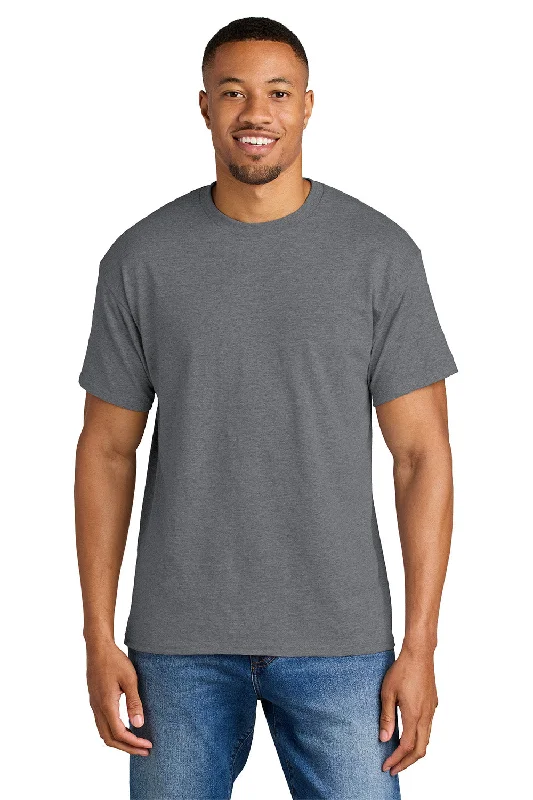 Weekend Savings Spectacular Gildan Mens DryBlend Moisture Wicking Short Sleeve Crewneck T-Shirt - Heather Graphite Grey Weekend Savings Spectacular Gildan Mens DryBlend Moisture Wicking Short Sleeve Crewneck T-Shirt - Heather Graphite Grey