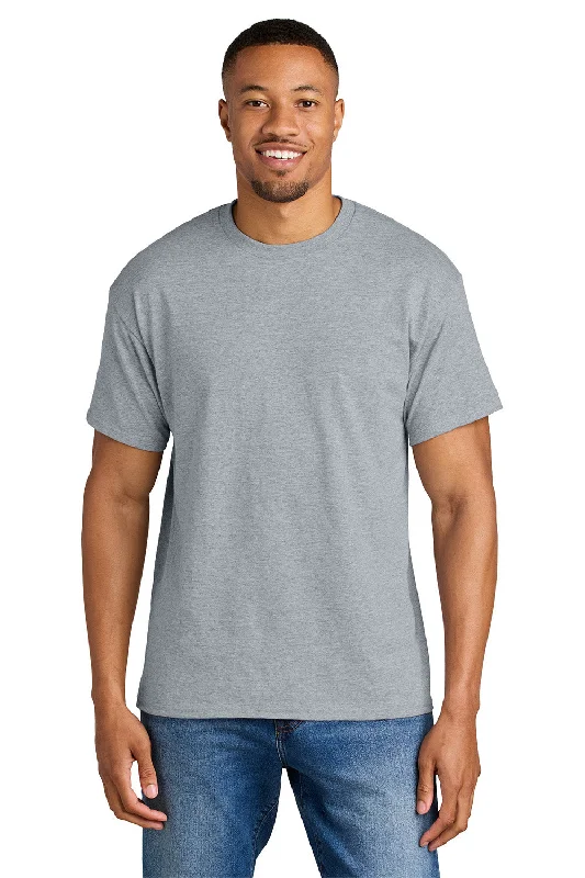 Low Cost Gildan Mens DryBlend Moisture Wicking Short Sleeve Crewneck T-Shirt - Sport Grey Low Cost Gildan Mens DryBlend Moisture Wicking Short Sleeve Crewneck T-Shirt - Sport Grey