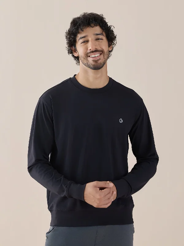 Weekend Offers That Shine Gloot Active Sweatshirt GLA025 Black