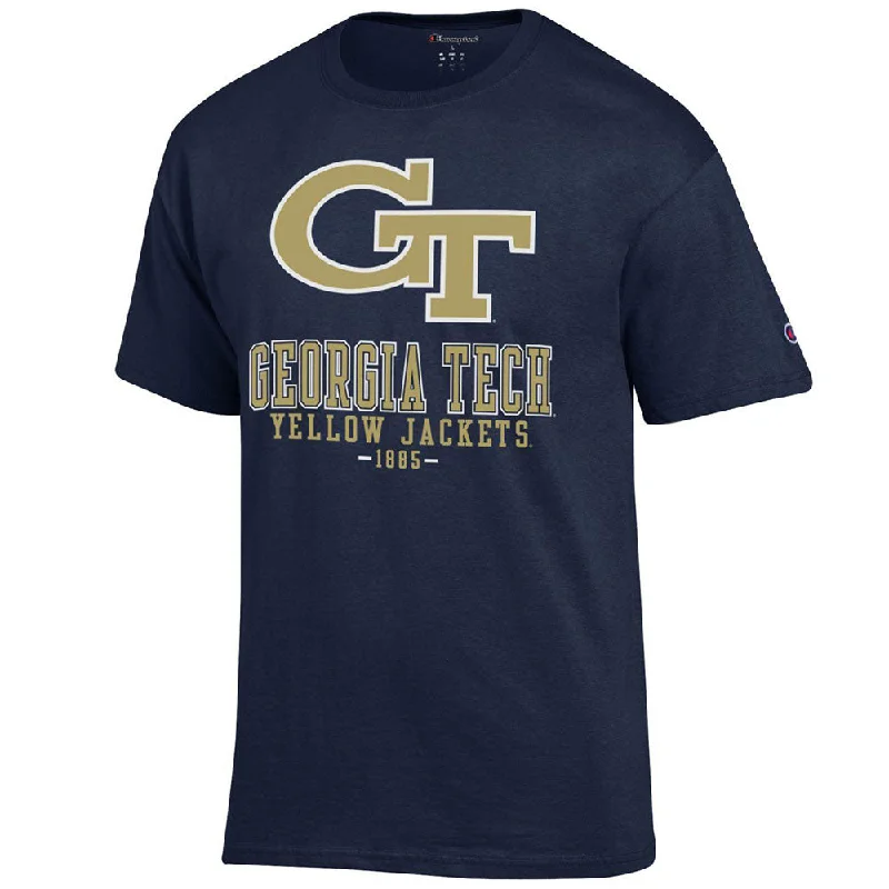 Holiday Sale Georgia Tech "GT" Stacked Logo T-Shirt