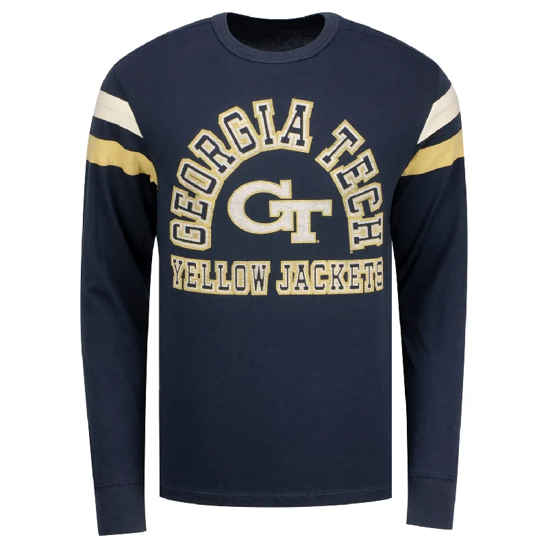 Act Now Georgia Tech Yellow Jackets Franklin Irving Long Sleeve T-Shirt