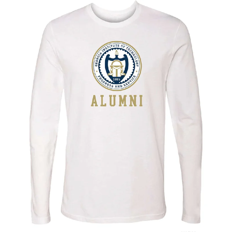 Weekend Flash Sale Georgia Tech Yellow Jackets Alumni Seal Long Sleeve