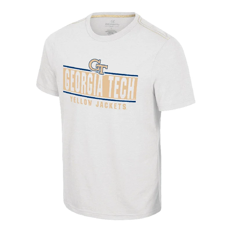 Today Only Georgia Tech Yellow Jackets No Problemo White T-Shirt