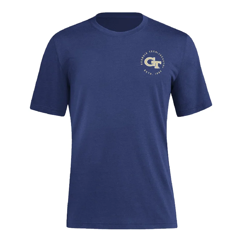 Today’s Deal Georgia Tech Yellow Jackets Adidas Home Stack Navy T-Shirt
