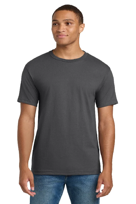 Year-End Clearance Hanes Mens Beefy-T Short Sleeve Crewneck T-Shirt - Smoke Grey