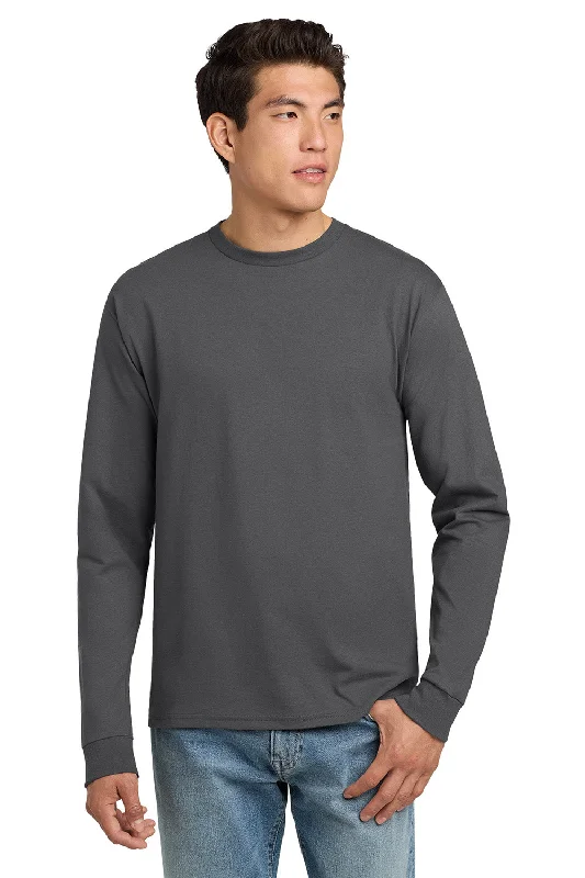 Savings Event Hanes Mens ComfortSoft Long Sleeve Crewneck T-Shirt - Smoke Grey