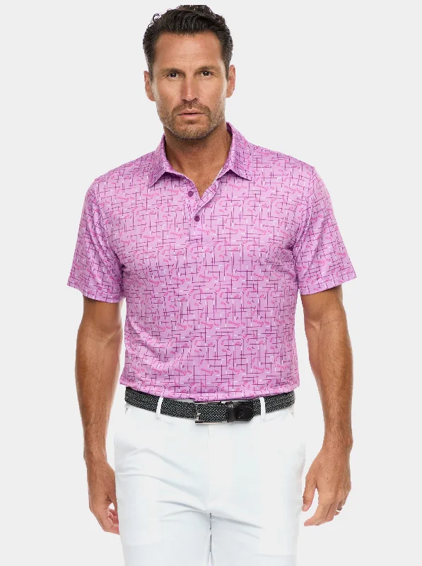 Deal Explosion IRON PLAY SHORT SLEEVE POLO