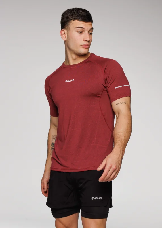 Weekend Discounts to Love Limitless Hyper Tee - Maroon
