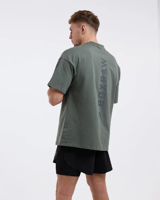 Deep Discounts Lineal Oversized T-Shirt - Green