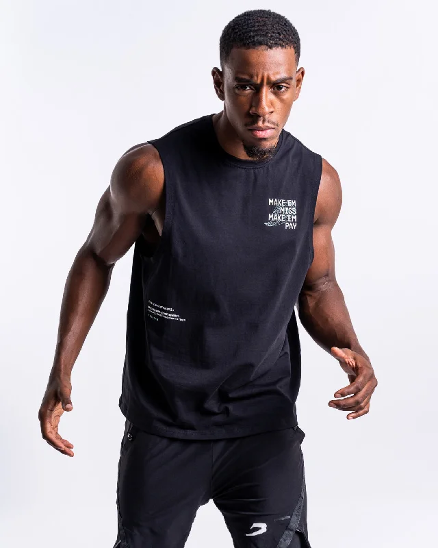 Hot Buy Make 'Em Miss Muscle Tank - Black