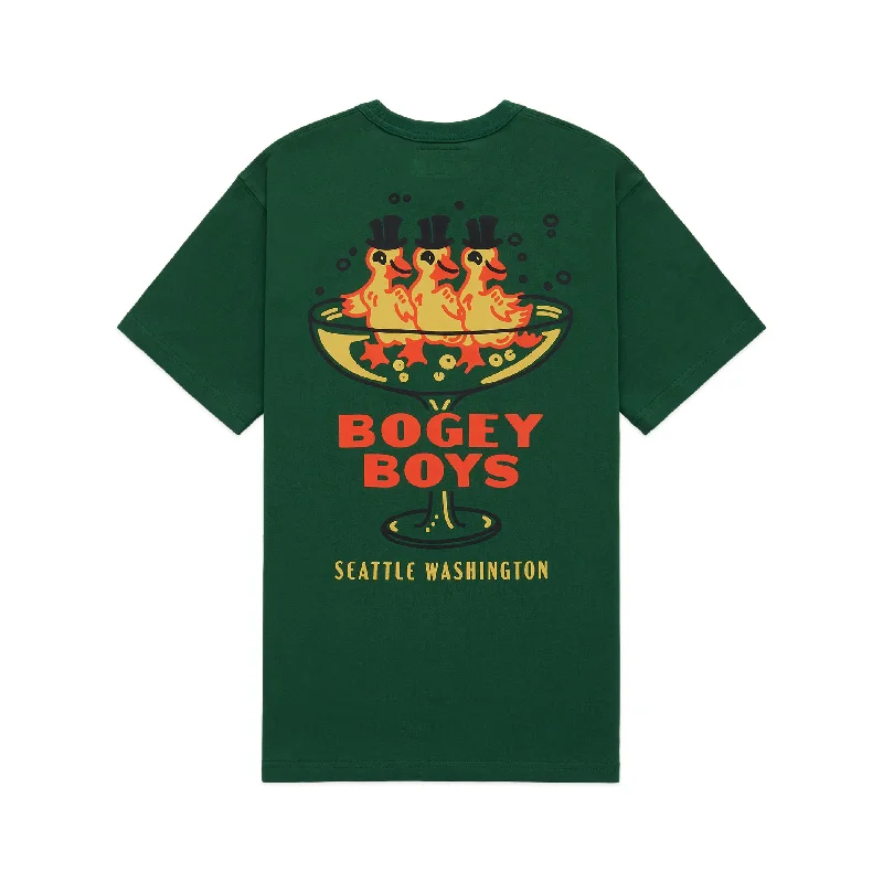 Act Now Martini T-Shirt - Pine