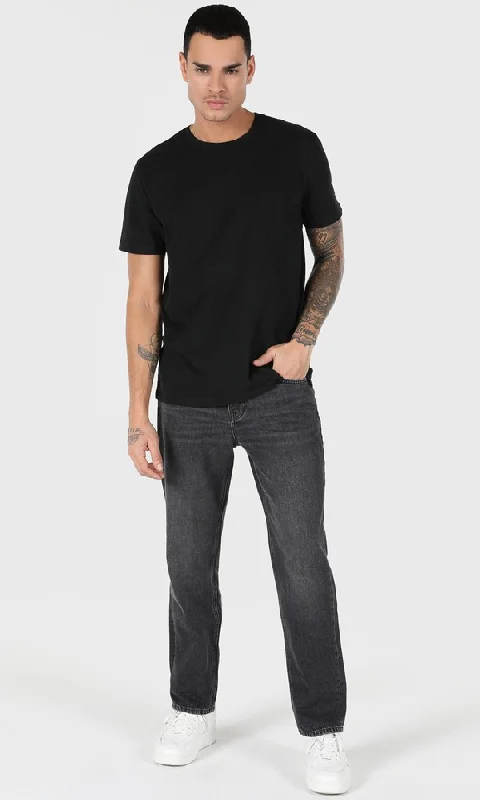 Extra Savings Men Basic T.Shirt COLIN'S (Black)