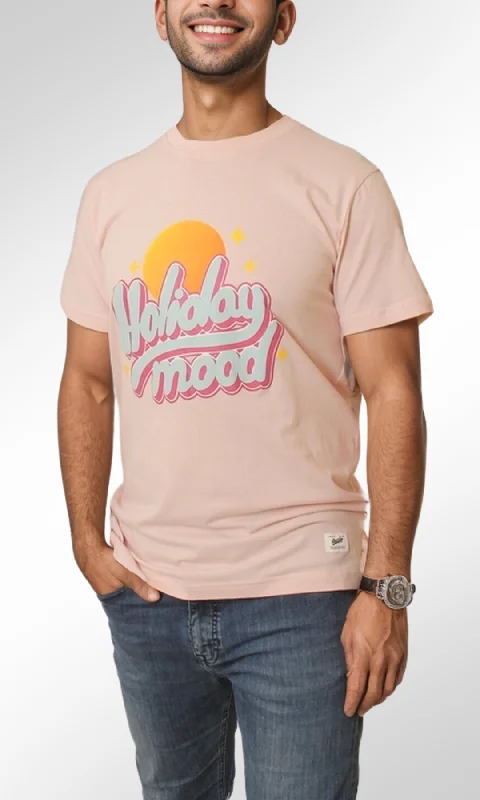 Epic Deals Men T-shirt Pull & Bear (Pink)