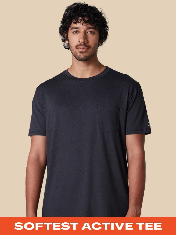 Unbeatable Prices Active Soft Tee Black