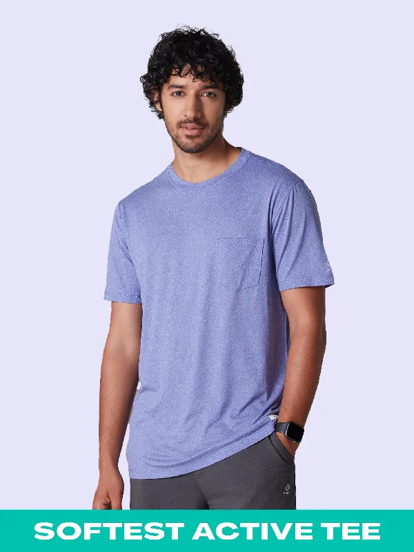 Low Price Active Soft Tee Lavender