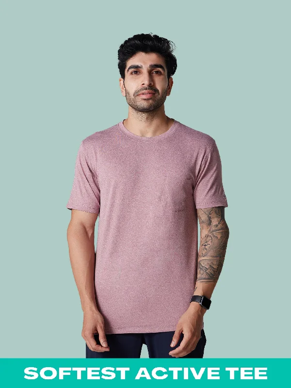 Shop and Save Active Soft Tee Mauve
