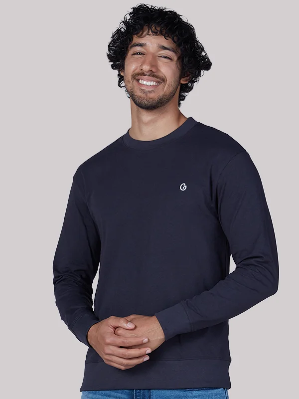 Weekend Price Cuts Galore Classic Cotton All-Weather Sweatshirt – Graphite