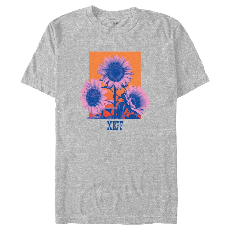 Clearance Sale Men's NEFF Retro Pink Sunflowers T-Shirt