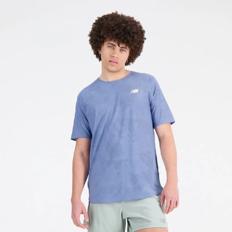 Weekend Offers That Delight New Balance Men's Q Speed Jacquard ICEx Technology Short Sleeve