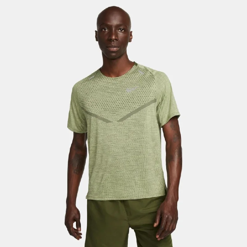 Rough Green Alligator & Reflective Silver