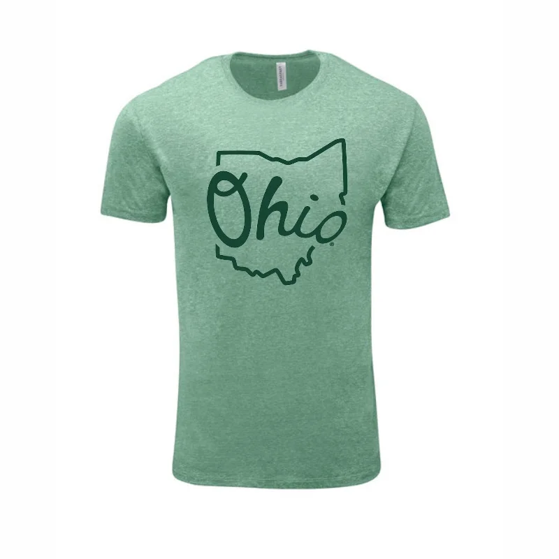 Weekend Discounts to Enjoy Ohio Bobcats Green State Cursive Short-Sleeve T-Shirt