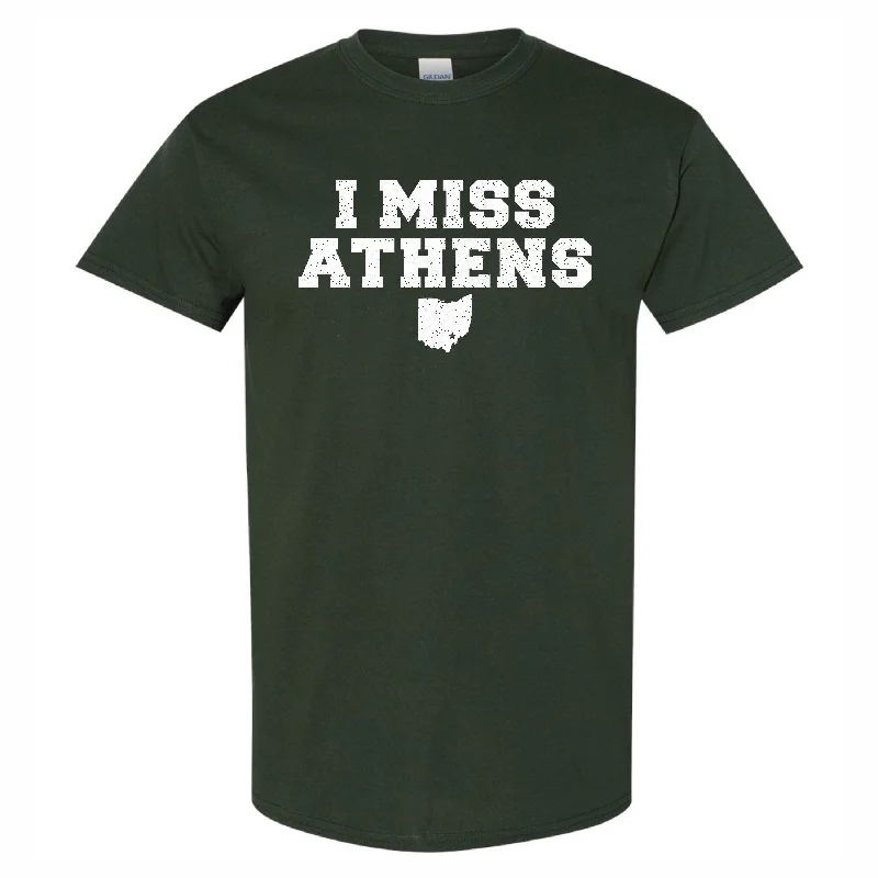Huge Discounts Ohio Bobcats 'I Miss Athens' Forest T-Shirt