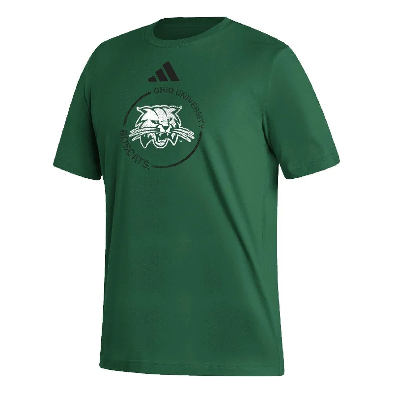 Weekend Bargains to Savor Ohio Bobcats Men's Adidas Circle Logo Short-Sleeve T-Shirt Weekend Bargains to Savor Ohio Bobcats Men's Adidas Circle Logo Short-Sleeve T-Shirt