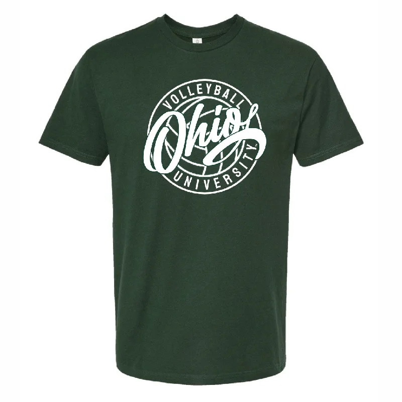 Weekend Specials to Savor Ohio Bobcats Volleyball Circle T-Shirt