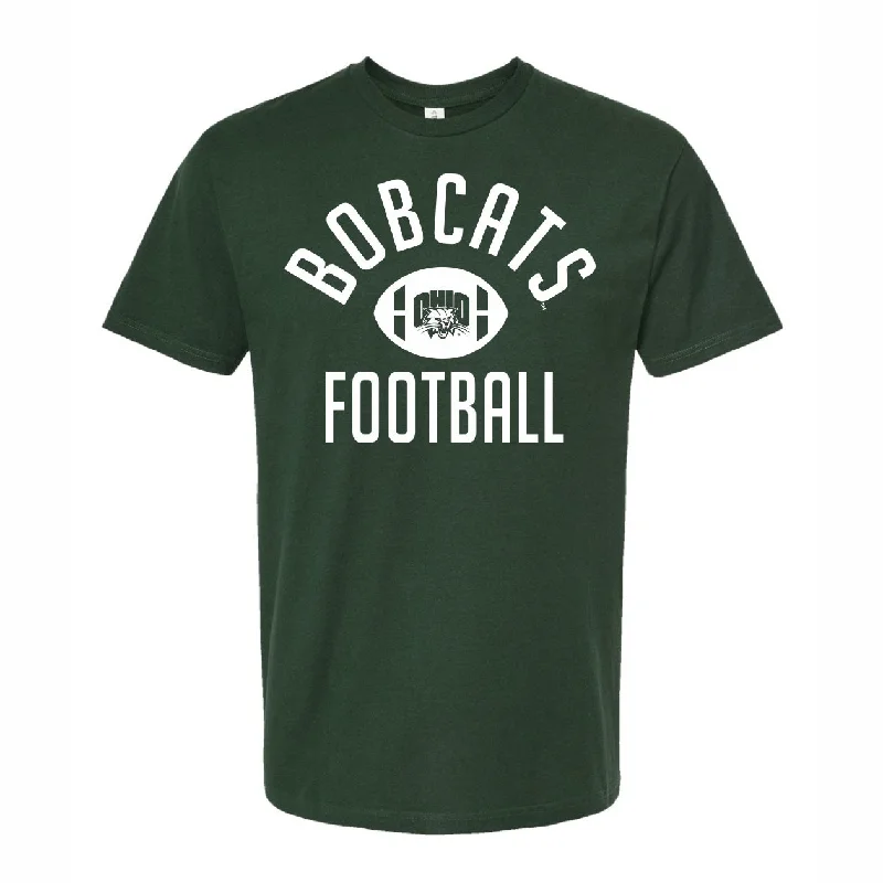 Super Sale Ohio Football Basic Green T-Shirt