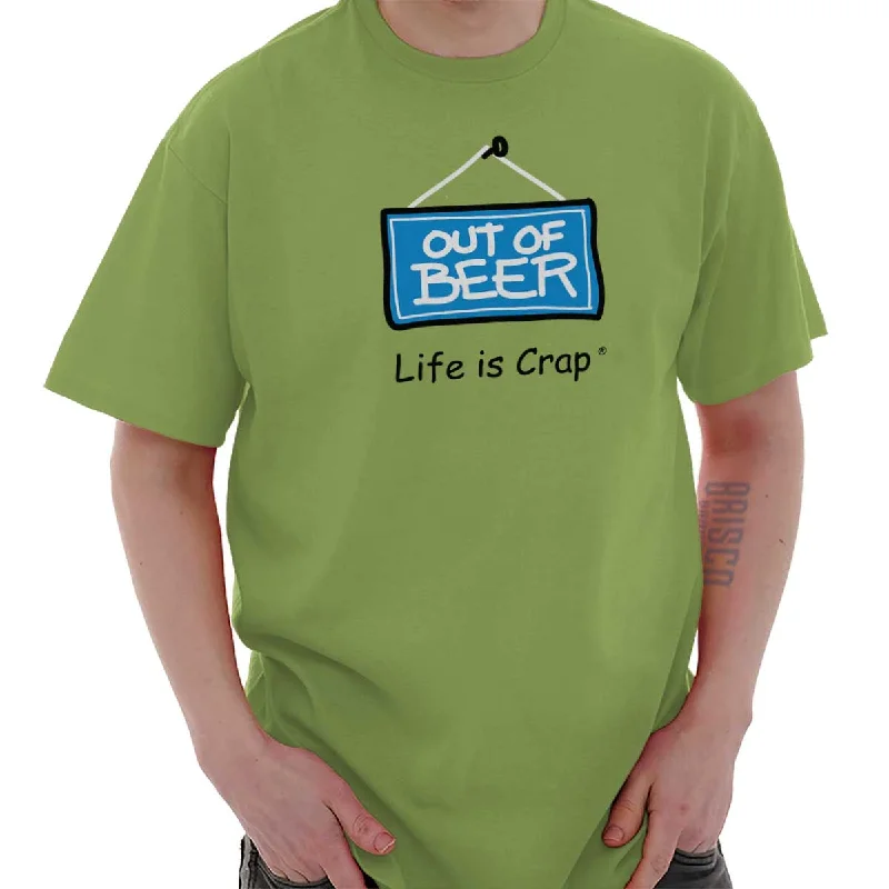Savings Bonanza Out Of Beer Sign T-Shirt