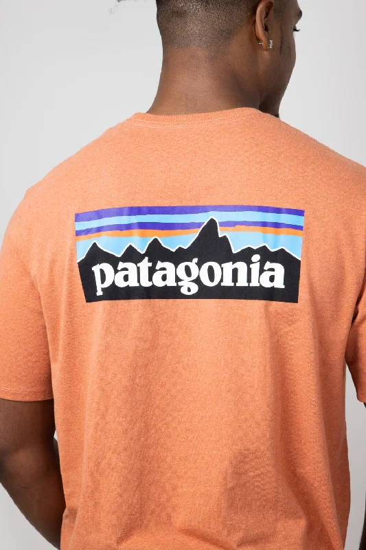 New Arrival Patagonia Men’s P-6 Responsibili-Tee T-Shirt in Redtail Rust | 38504-RTLR New Arrival Patagonia Men’s P-6 Responsibili-Tee T-Shirt in Redtail Rust | 38504-RTLR
