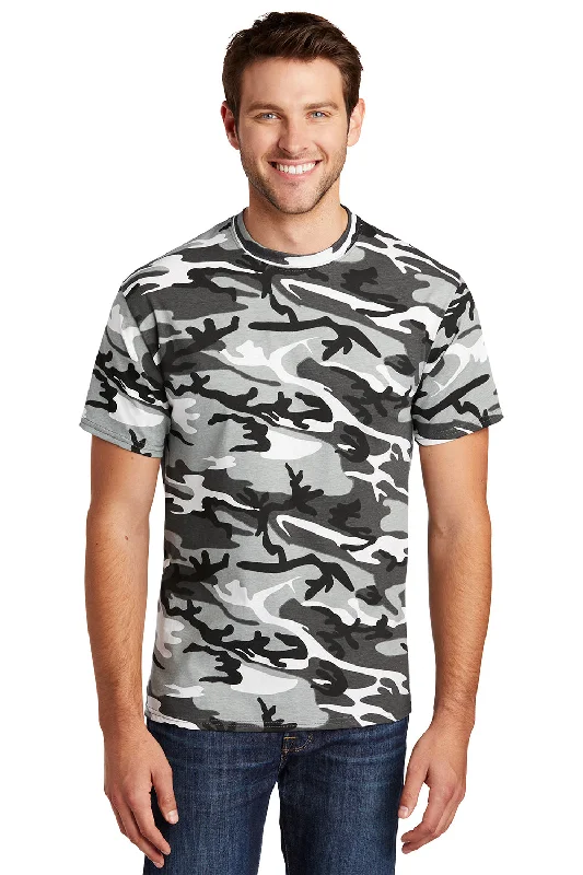 Weekend Bargains to Celebrate Port & Company Mens Core Short Sleeve Crewneck T-Shirt - Winter Camo Weekend Bargains to Celebrate Port & Company Mens Core Short Sleeve Crewneck T-Shirt - Winter Camo