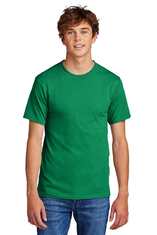 Inventory Reduction Port & Company Mens Core Short Sleeve Crewneck T-Shirt - Kelly Green