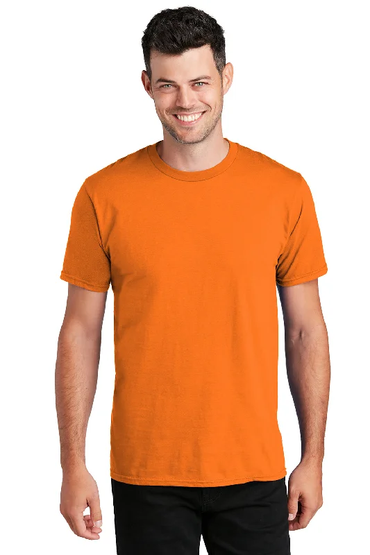 Massive Deals Port & Company Mens Fan Favorite Short Sleeve Crewneck T-Shirt - Tennessee Orange Massive Deals Port & Company Mens Fan Favorite Short Sleeve Crewneck T-Shirt - Tennessee Orange