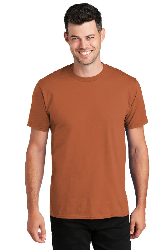 Super Sale Port & Company Mens Fan Favorite Short Sleeve Crewneck T-Shirt - Texas Orange Super Sale Port & Company Mens Fan Favorite Short Sleeve Crewneck T-Shirt - Texas Orange