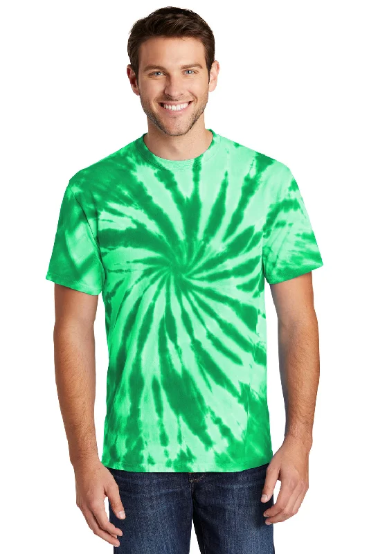 Markdown Madness Port & Company Mens Tie-Dye Short Sleeve Crewneck T-Shirt - Kelly Green Markdown Madness Port & Company Mens Tie-Dye Short Sleeve Crewneck T-Shirt - Kelly Green