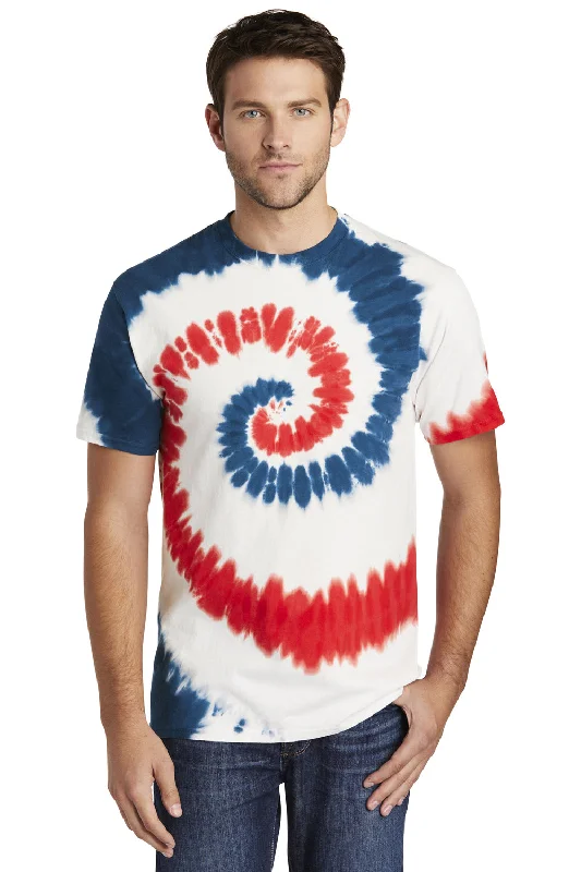 Today’s Deal Port & Company Mens Tie-Dye Short Sleeve Crewneck T-Shirt - USA Rainbow Today’s Deal Port & Company Mens Tie-Dye Short Sleeve Crewneck T-Shirt - USA Rainbow
