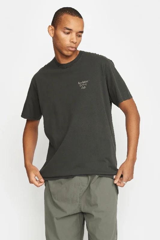 Price Cut Printed T-Shirt / 1376 - Black