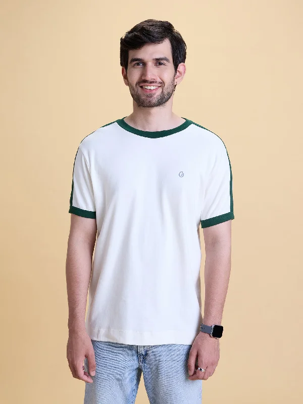 Unbeatable Deal Regular Fit color block Anti Odour Tee