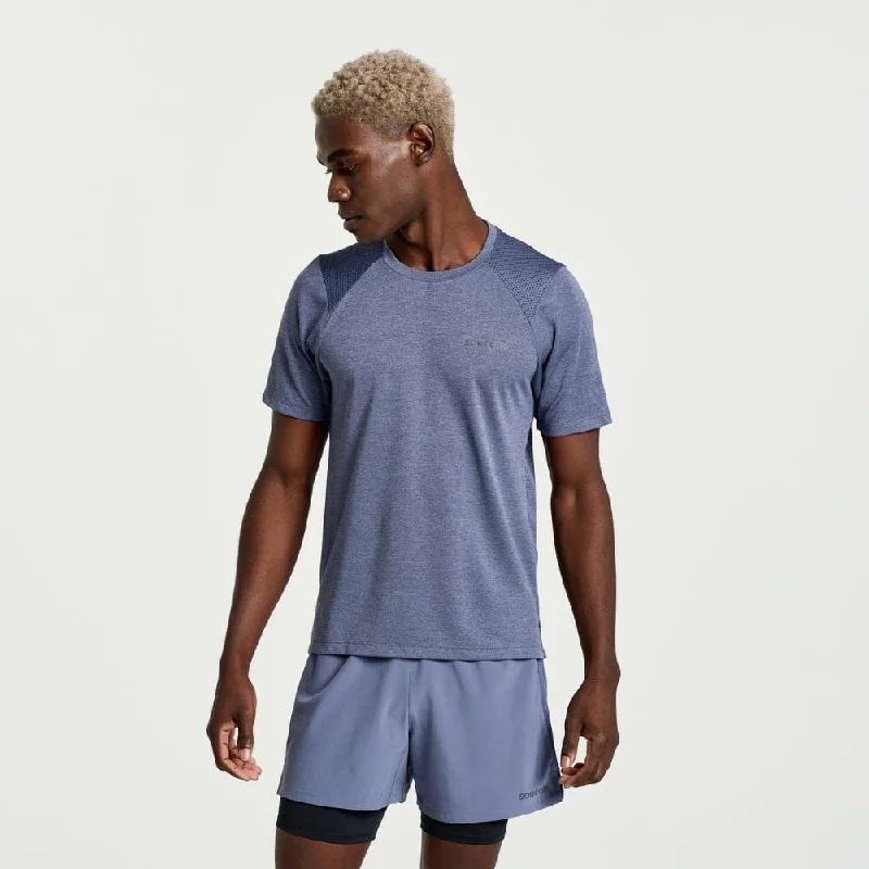 Weekend Discounts to Savor Saucony Men's Elevate Short Sleeve