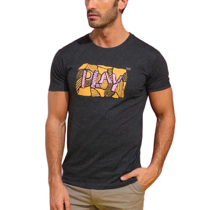 Weekend Shopping Bliss SMF Play slim fit cotton t-shirt grey
