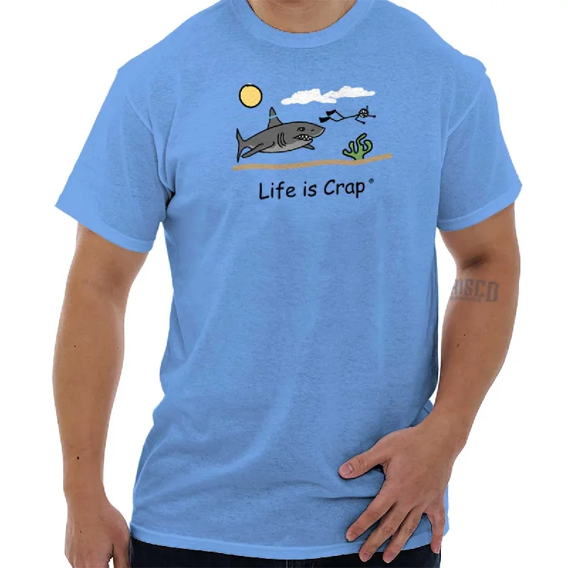 Markdown Madness Snorkel Shark T-Shirt